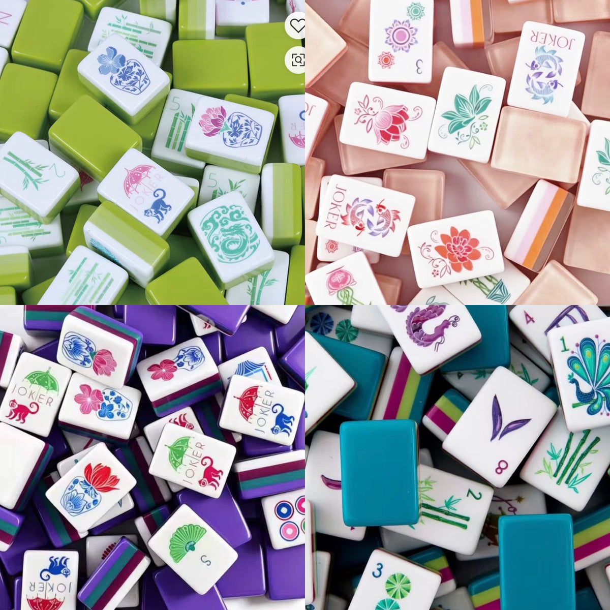 American Mahjong Tile Sets