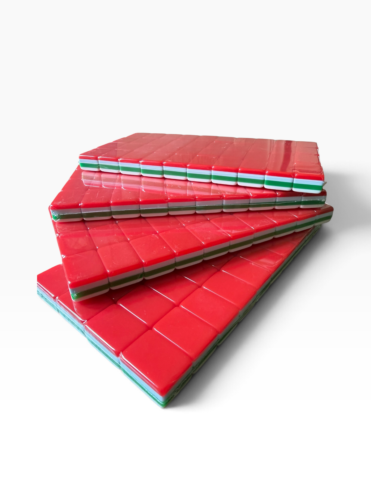 A Darling Christmas in Western Springs 4 Layer Custom Designed American Mahjong Tile Set