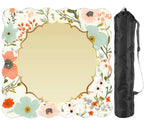 Petals & Porcelain Scalloped Edge Mahjong Mat