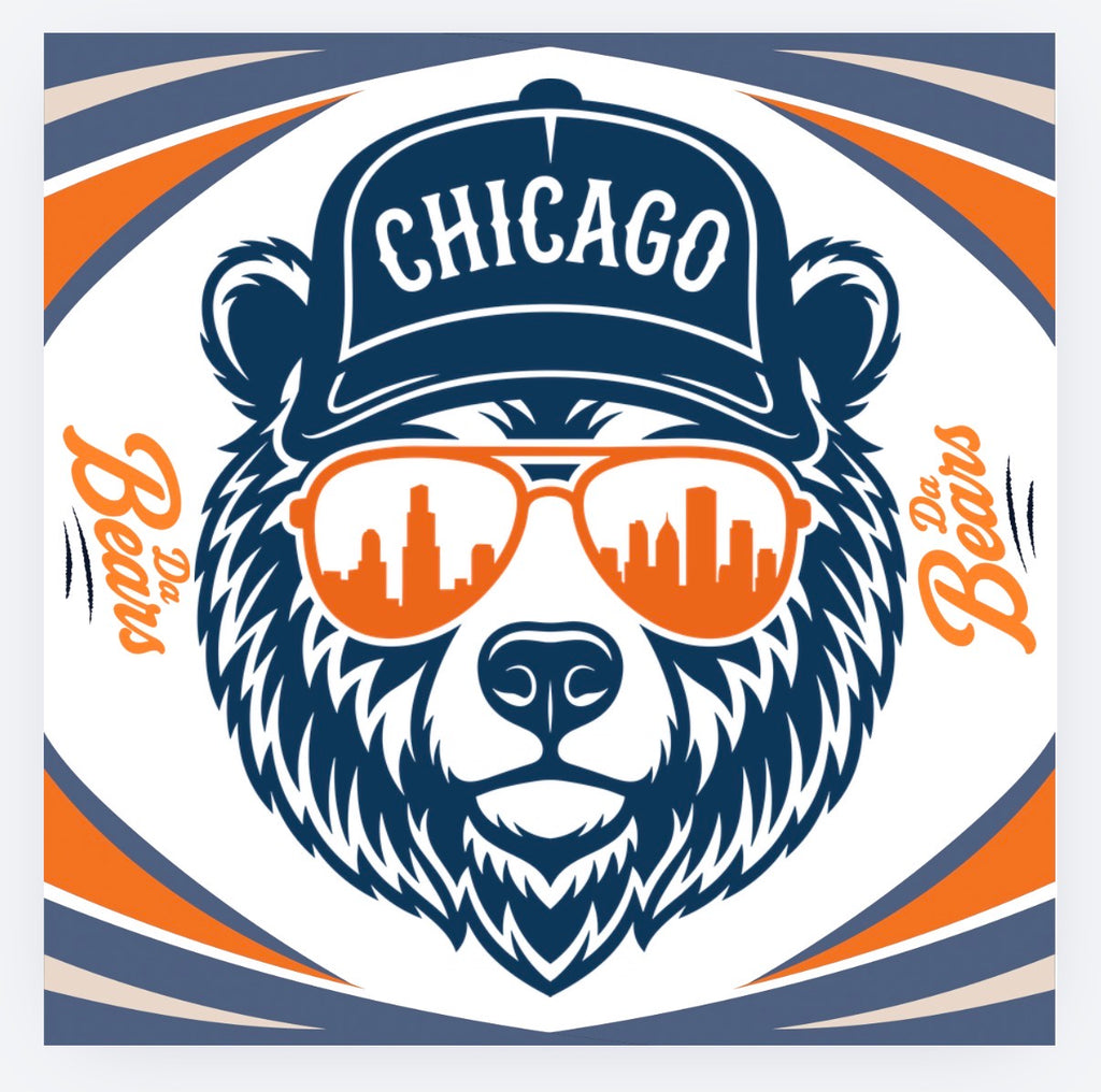 Chi-Town Chic Da Bears Mahjong Mat