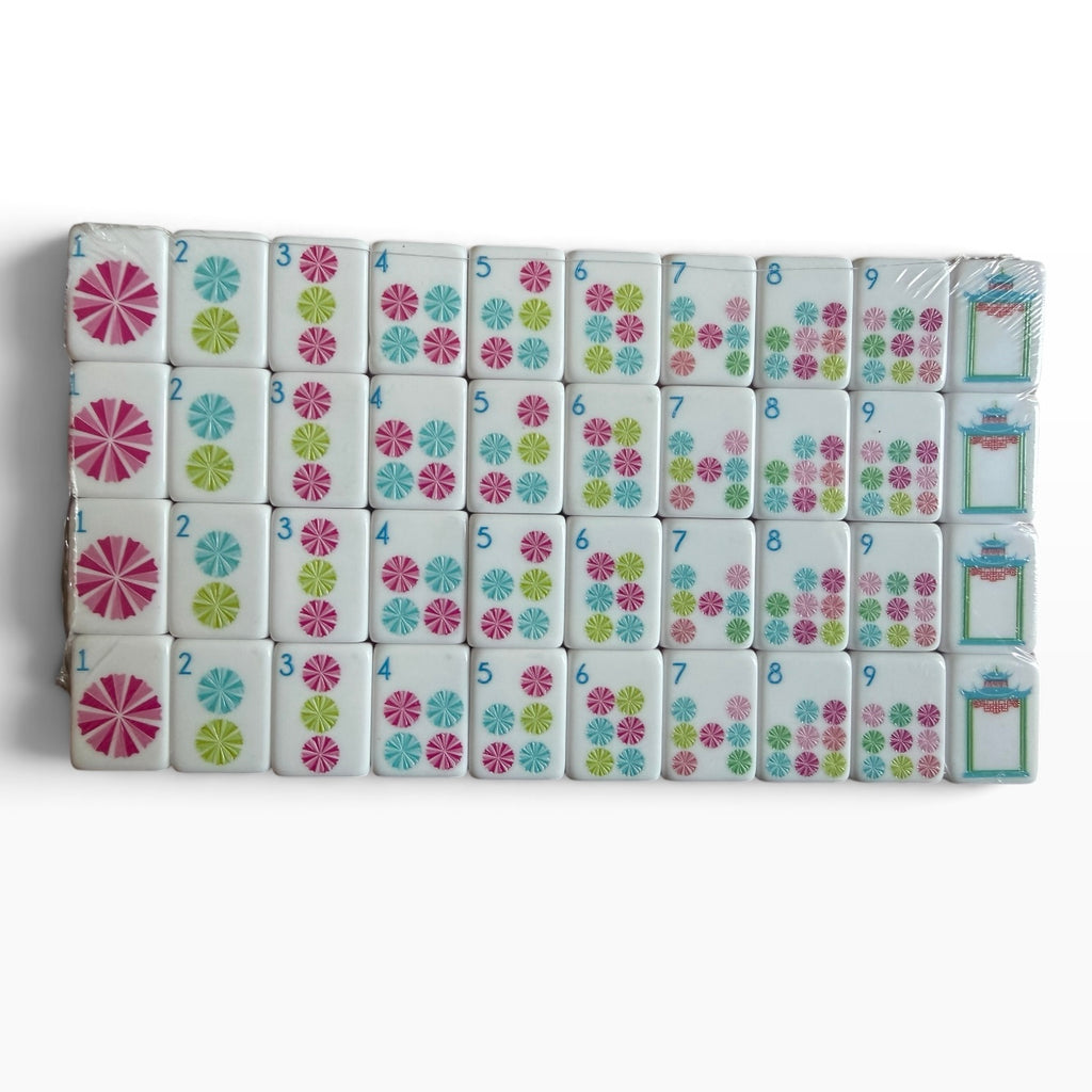 4 Layer Tortoise Back American Mahjong Tile Set