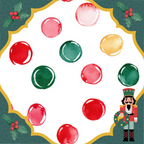 Nutcracker Noel Mahjong Mat