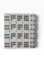 A Darling Christmas in Western Springs 4 Layer Custom Designed American Mahjong Tile Set