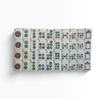 4 Layer Teal Back American Mahjong Tile Set