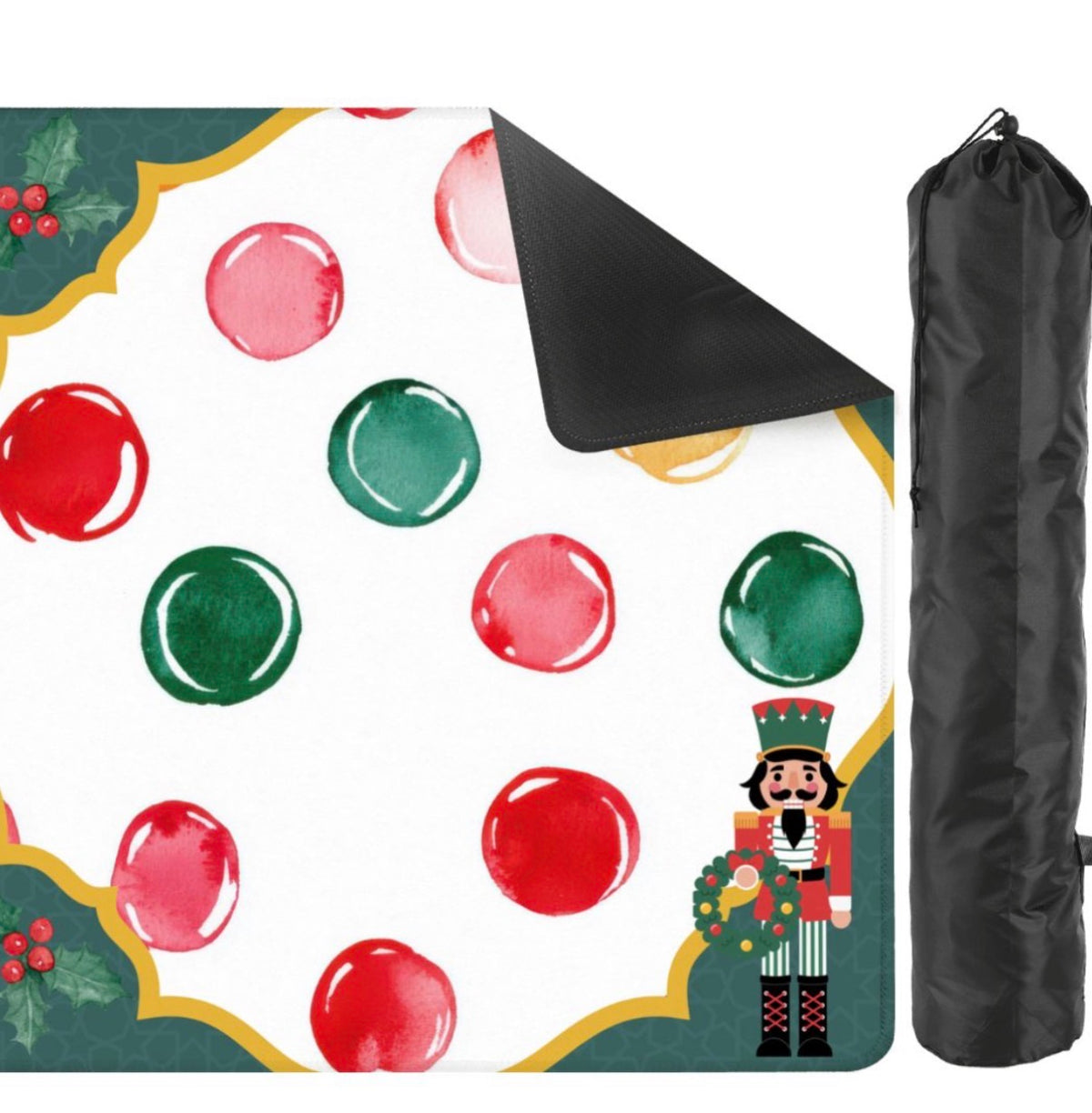 Nutcracker Noel Mahjong Mat