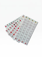 A Darling Christmas in Western Springs 4 Layer Custom Designed American Mahjong Tile Set