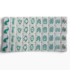 4 Layer Burnt Orange Back American Mahjong Tile Set