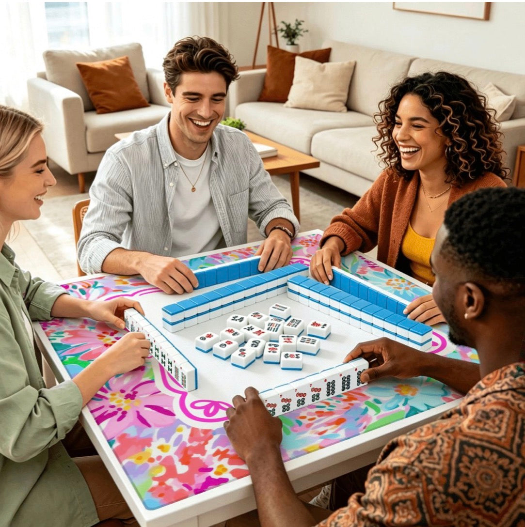Petal Parade Mahjong Mat