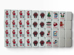 A Darling Christmas in Western Springs 4 Layer Custom Designed American Mahjong Tile Set