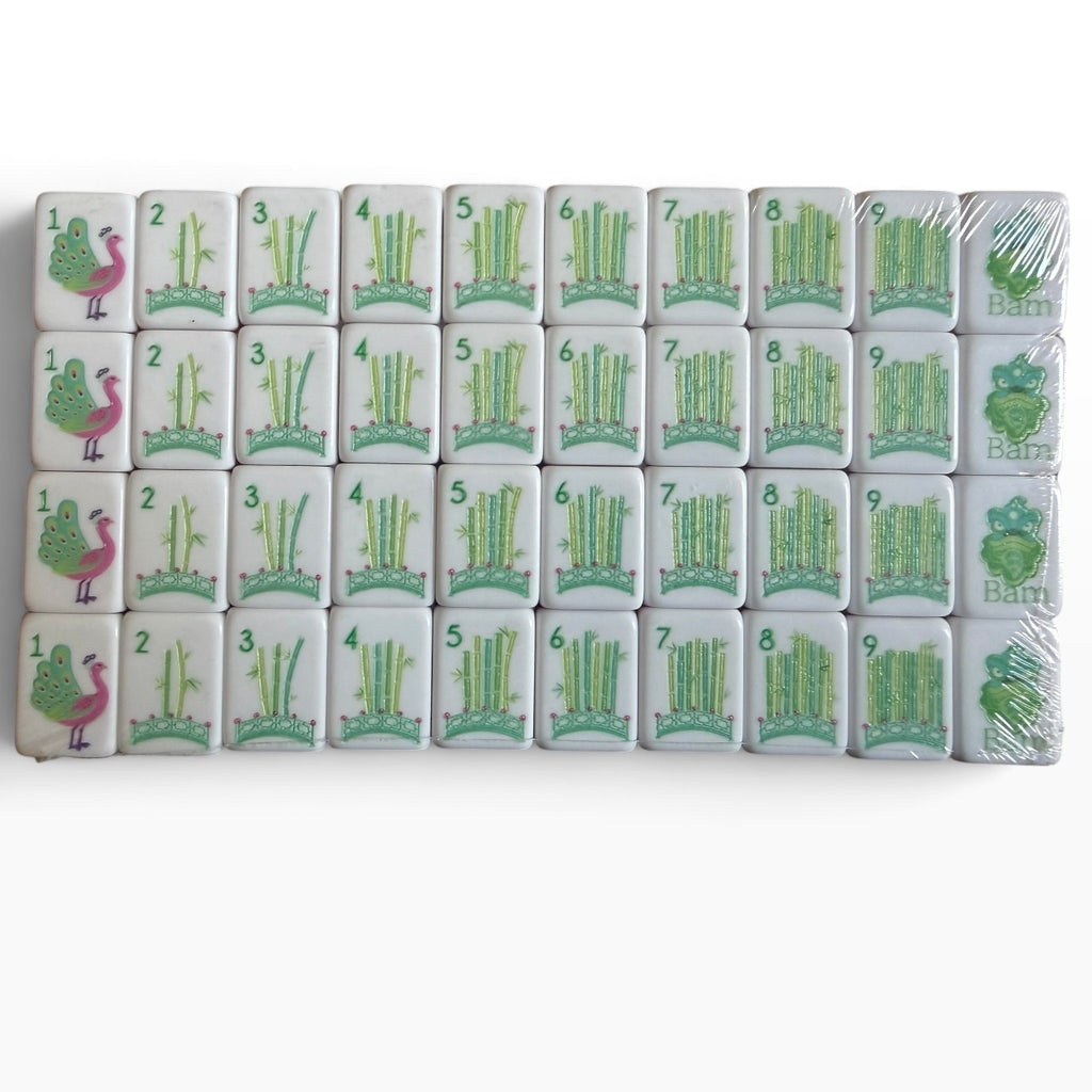 4 Layer Tortoise Back American Mahjong Tile Set