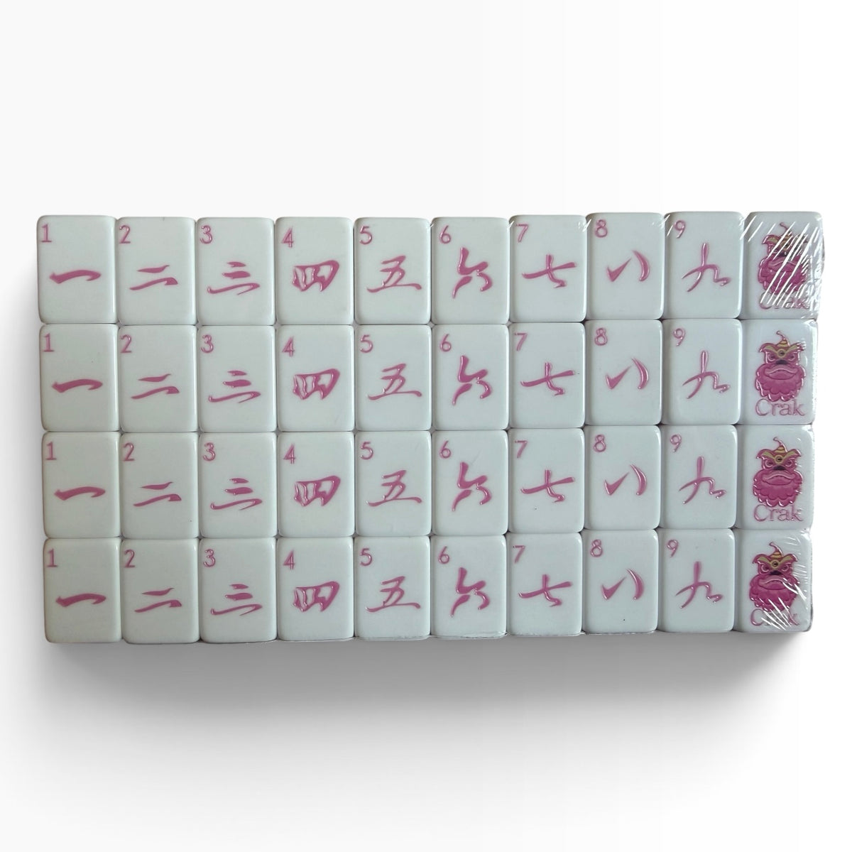 4 Layer Tortoise Back American Mahjong Tile Set