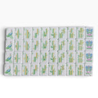 4 Layer Light Yellow Back American Mahjong Tile Set