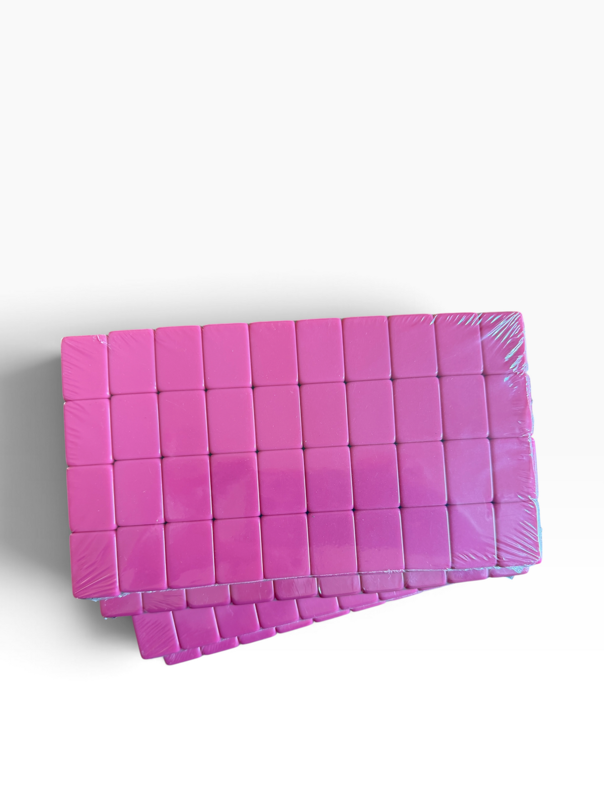 4 Layer Pink Back American Mahjong Tile Set