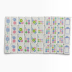 4 Layer Lime Green Back American Mahjong Tile Set