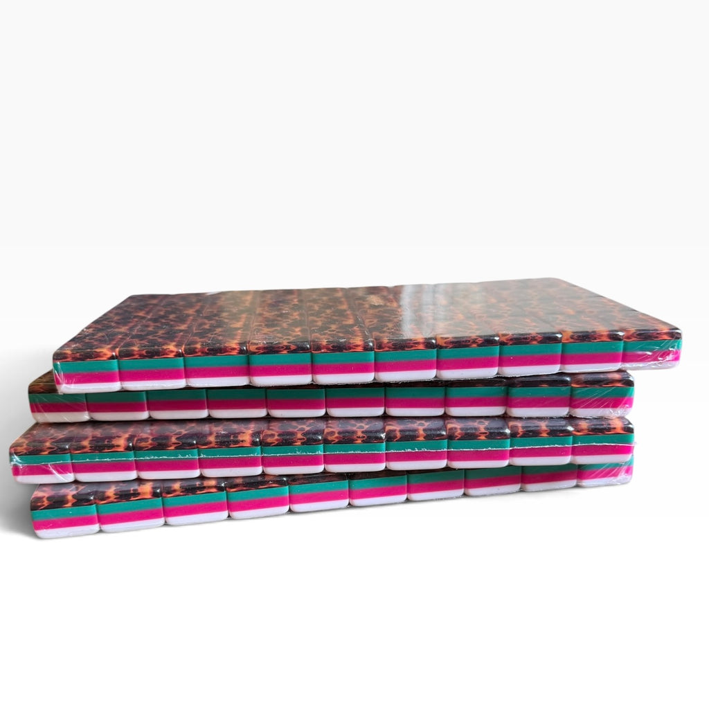 4 Layer Tortoise Back American Mahjong Tile Set