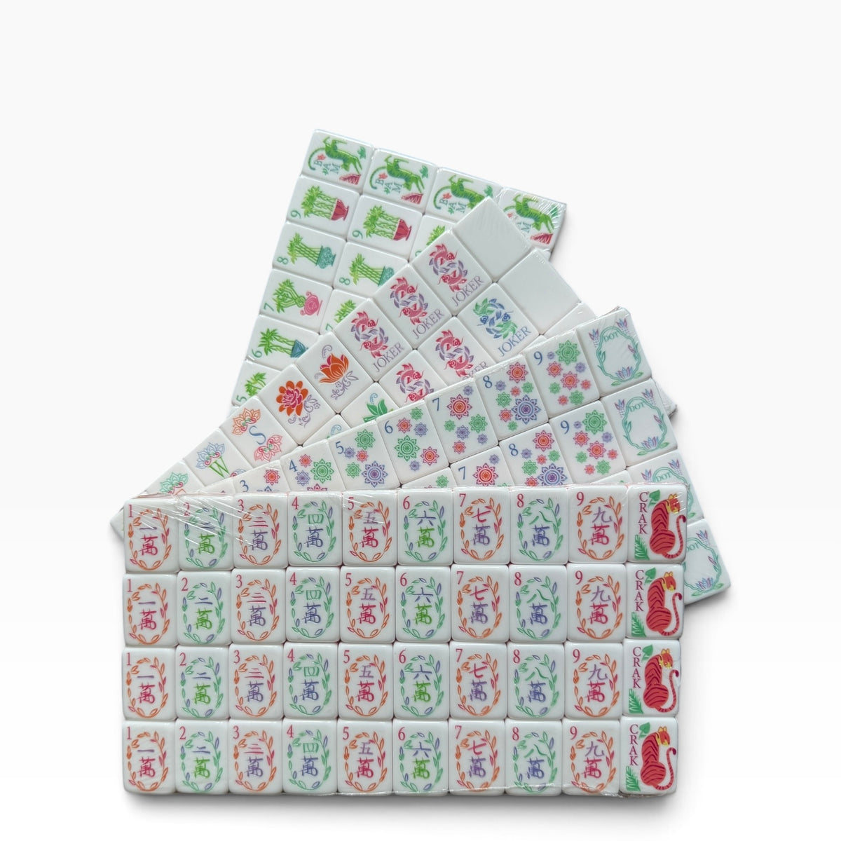 4 Layer Pearlescent American Mahjong Tiles