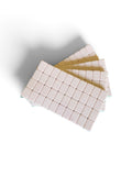 4 Layer Milk Pink Back Mahjong Tile Set