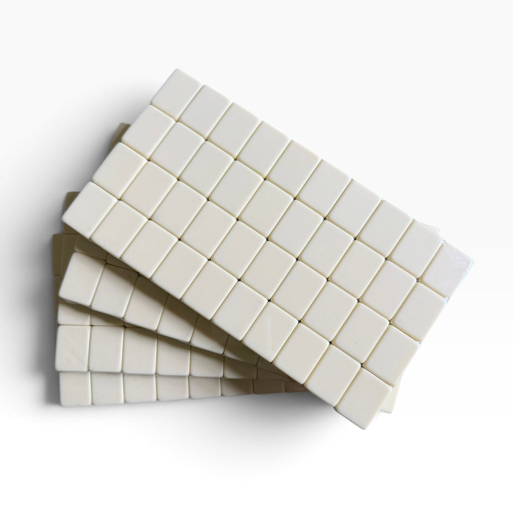 4 Layer Light Yellow Back American Mahjong Tile Set