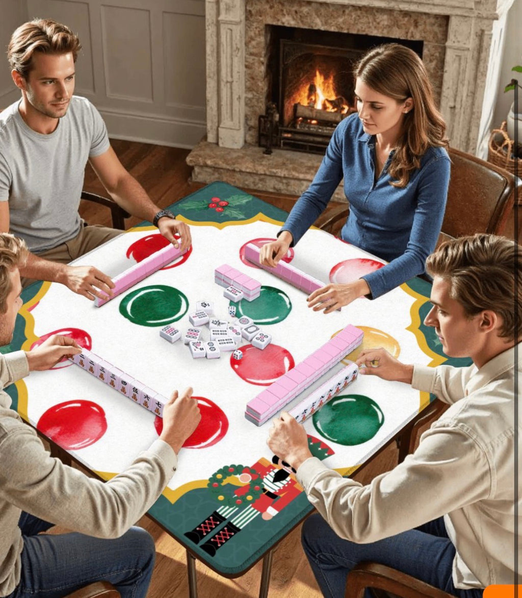 Nutcracker Noel Mahjong Mat