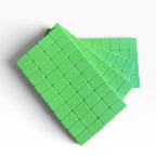 4 Layer Lime Green Back American Mahjong Tile Set