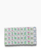 4 Layer Bright Green Back American Mahjong Tile Set