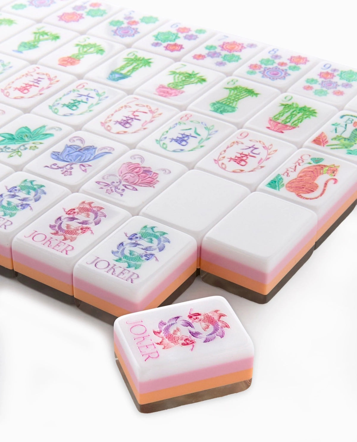 4 Layer Pearlescent American Mahjong Tiles