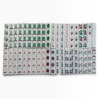 4 Layer Teal Back American Mahjong Tile Set