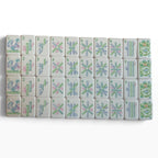 4 Layer Pink Back American Mahjong Tile Set