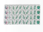 4 Layer Olive Green Back American Mahjong Tile Set
