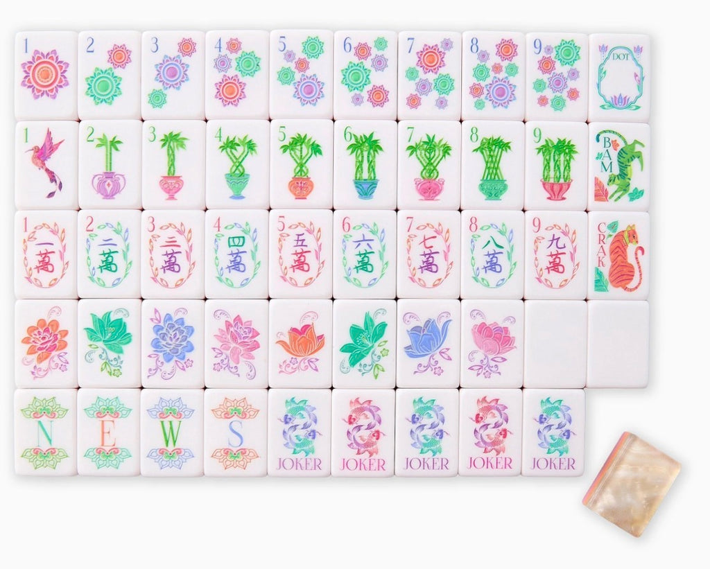 4 Layer Pearlescent American Mahjong Tiles