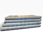 4 Layer Lake Blue Back American Mahjong Tile Set