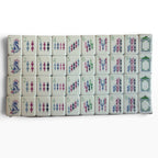 4 Layer Lake Blue Back American Mahjong Tile Set