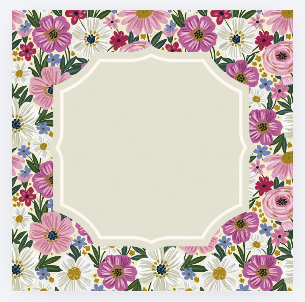 Blooming Beautiful Mahjong Mat