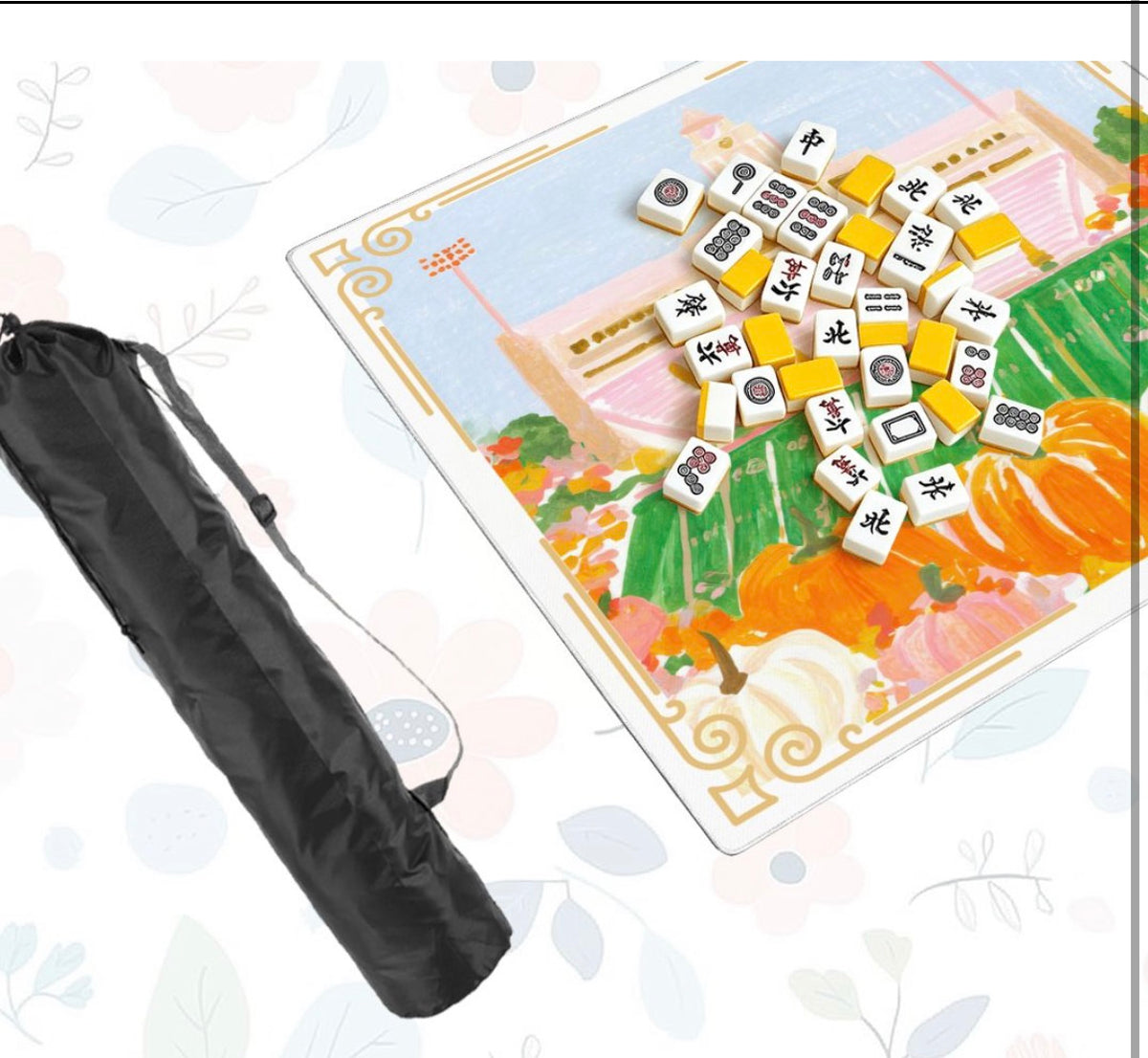 Autumn on the Field Mahjong Mat