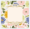 Pretty Pastel Flourish Mahjong Mat
