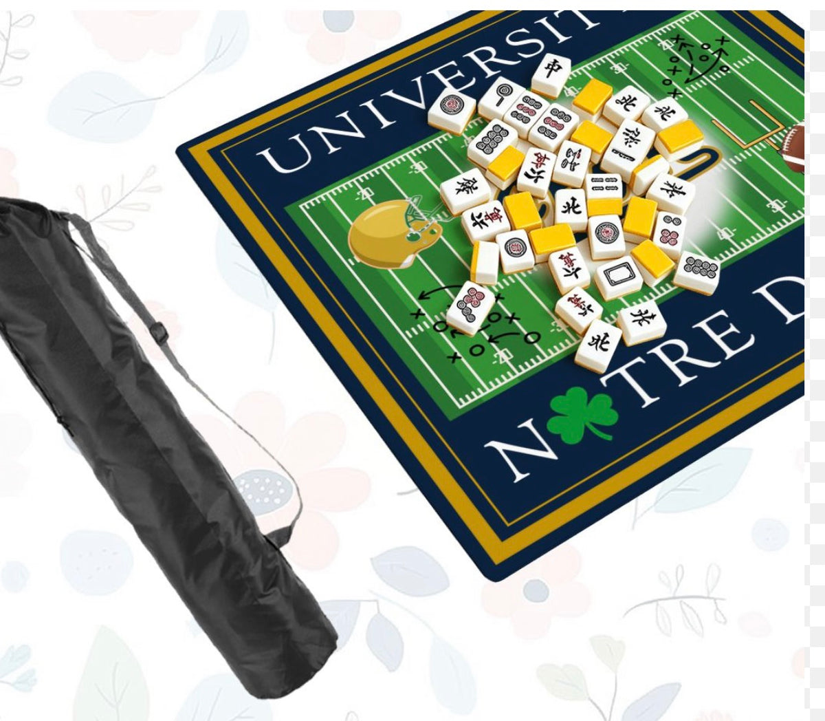 Saturdays in South Bend Mahjong Mat