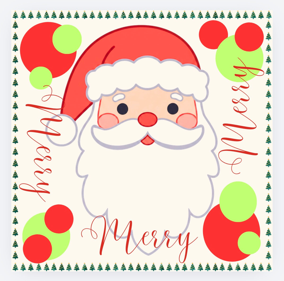 A Very Merry Mahjong Mat