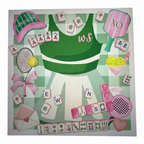 Courtside Darling Western Springs Custom Mahjong Mat