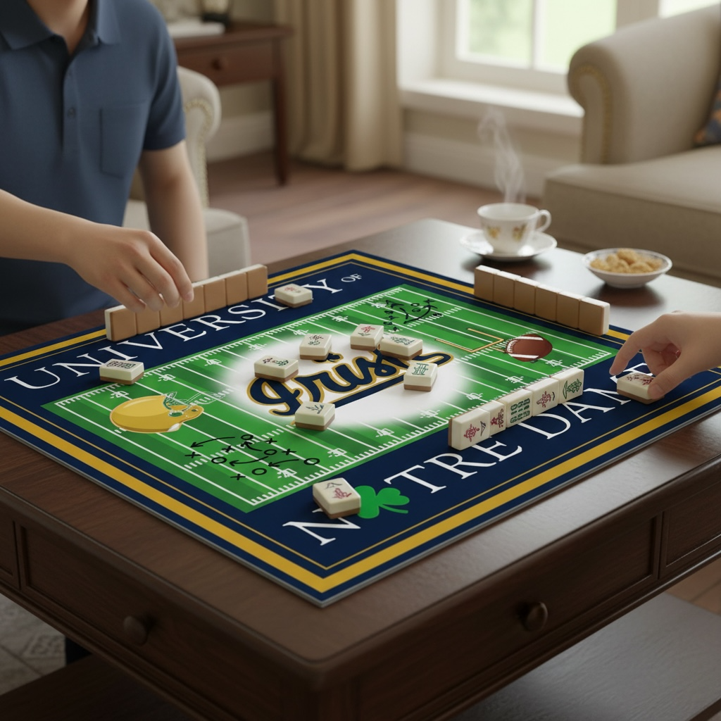 Saturdays in South Bend Mahjong Mat