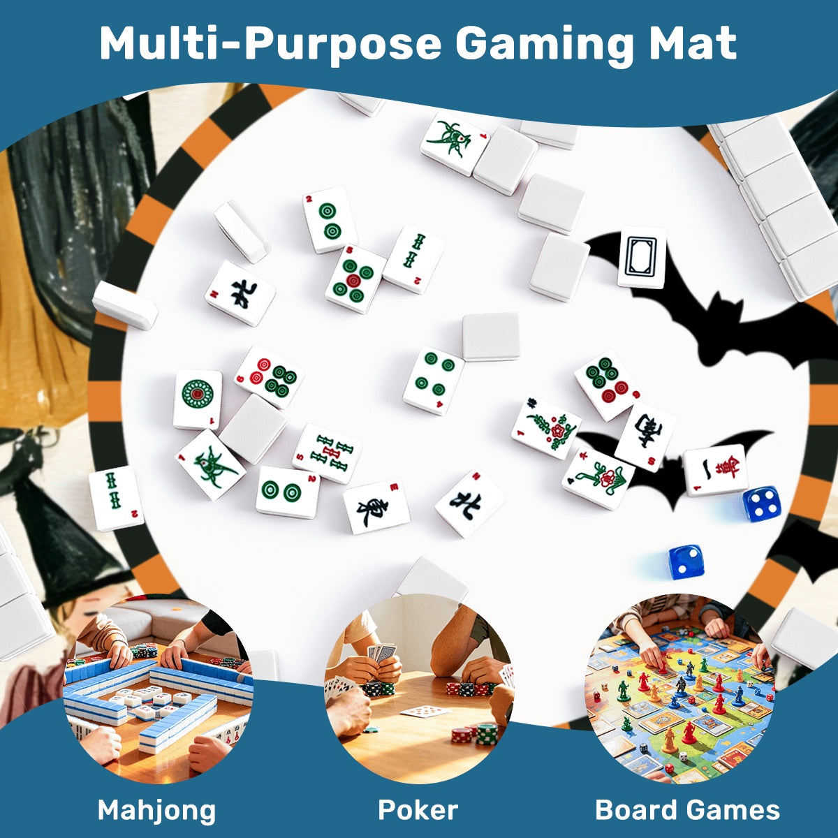 Witching Hour Mahjong Mat