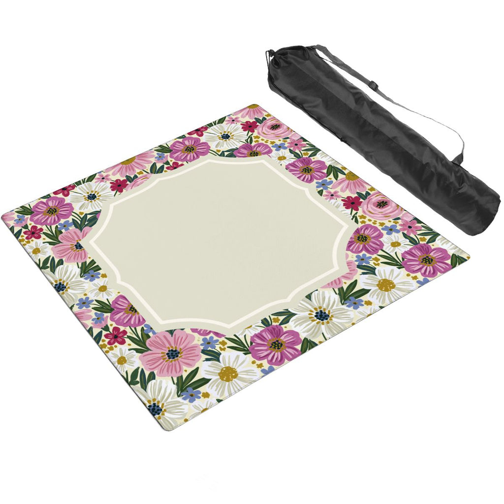 Blooming Beautiful Mahjong Mat